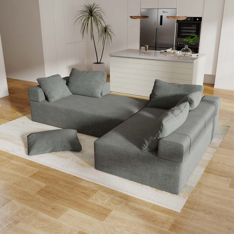 Canapé modulaire à 2 pièces Maigi