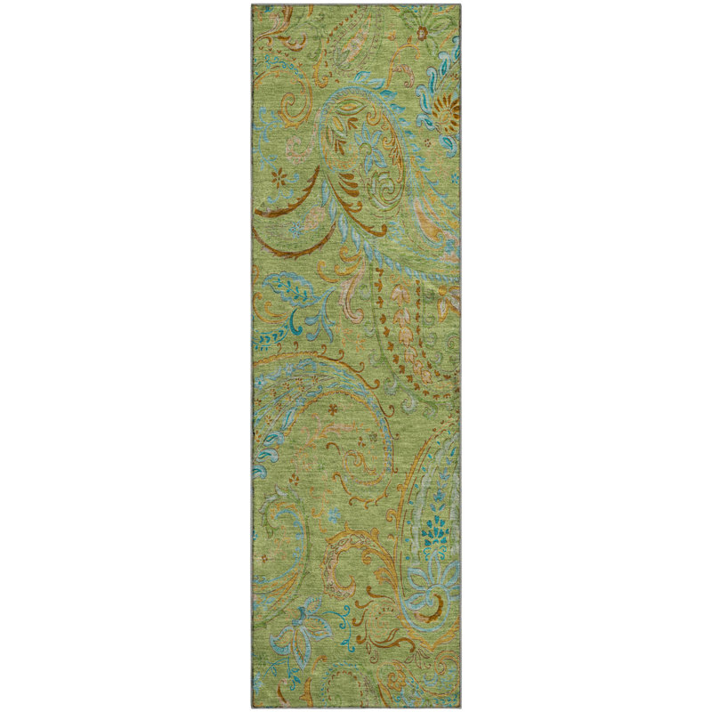  Premium Machine Washable Cerrito AMF533 Rug, Runner 2'3" x 7'6"