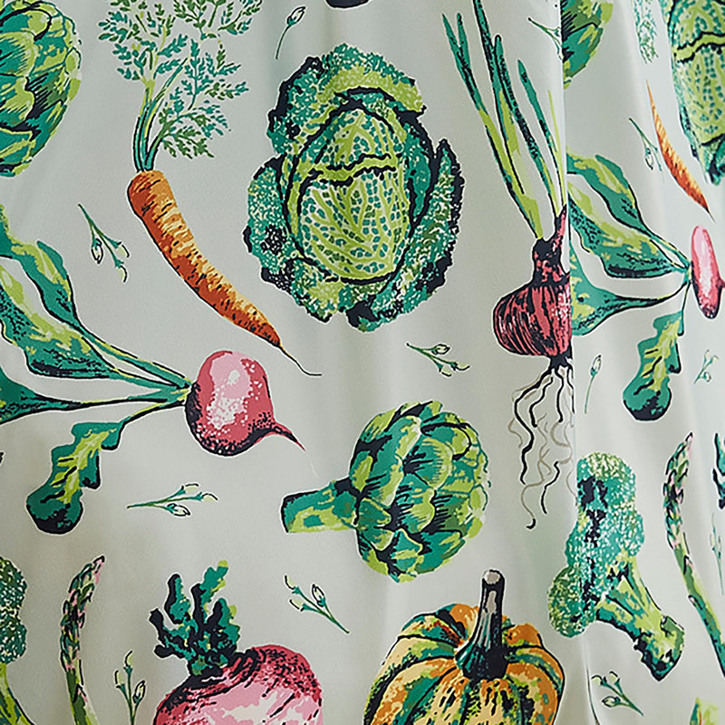 Vegetable Medley 100% Polyester Picnic Tote Bag