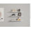 Ensemble de tablettes murales modernes, blanc, 23,6 po x 0,8 po x 5,7 po | 100% panneau de particules enduit de mélamine, épaisseur: 0,7 pouce | Solution de rangement polyvalente, conception murale, parfaite pour la décoration intérieure et l'organisation