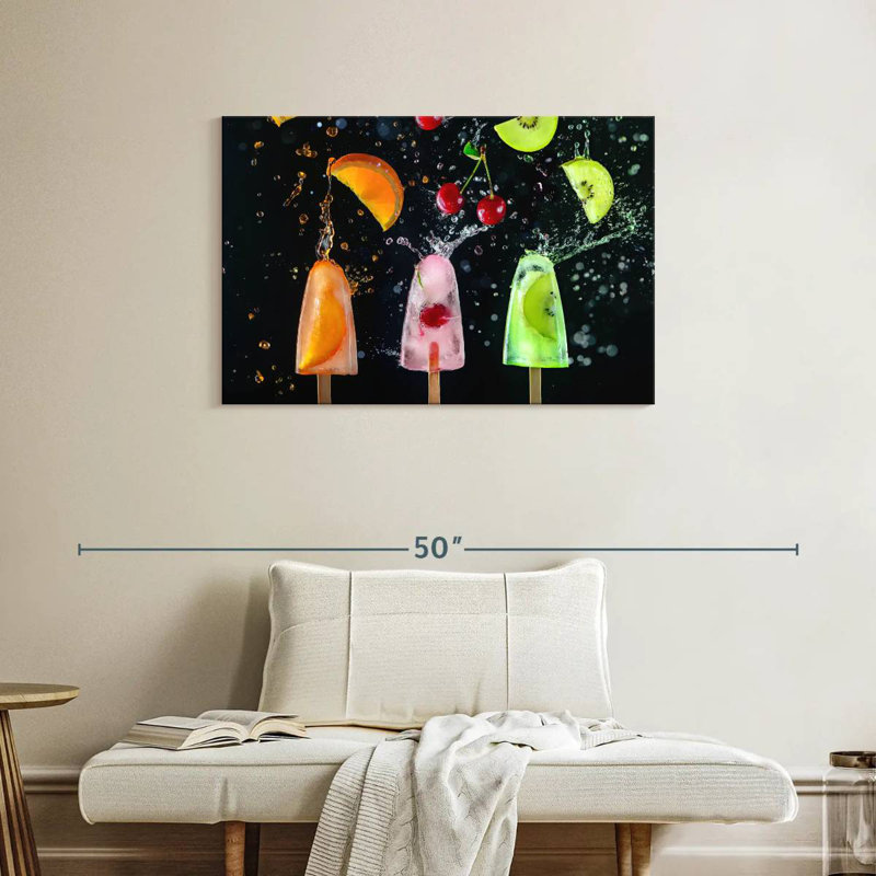 Yarlin Sweet Fruit Popsicles, 24" H x 36" W