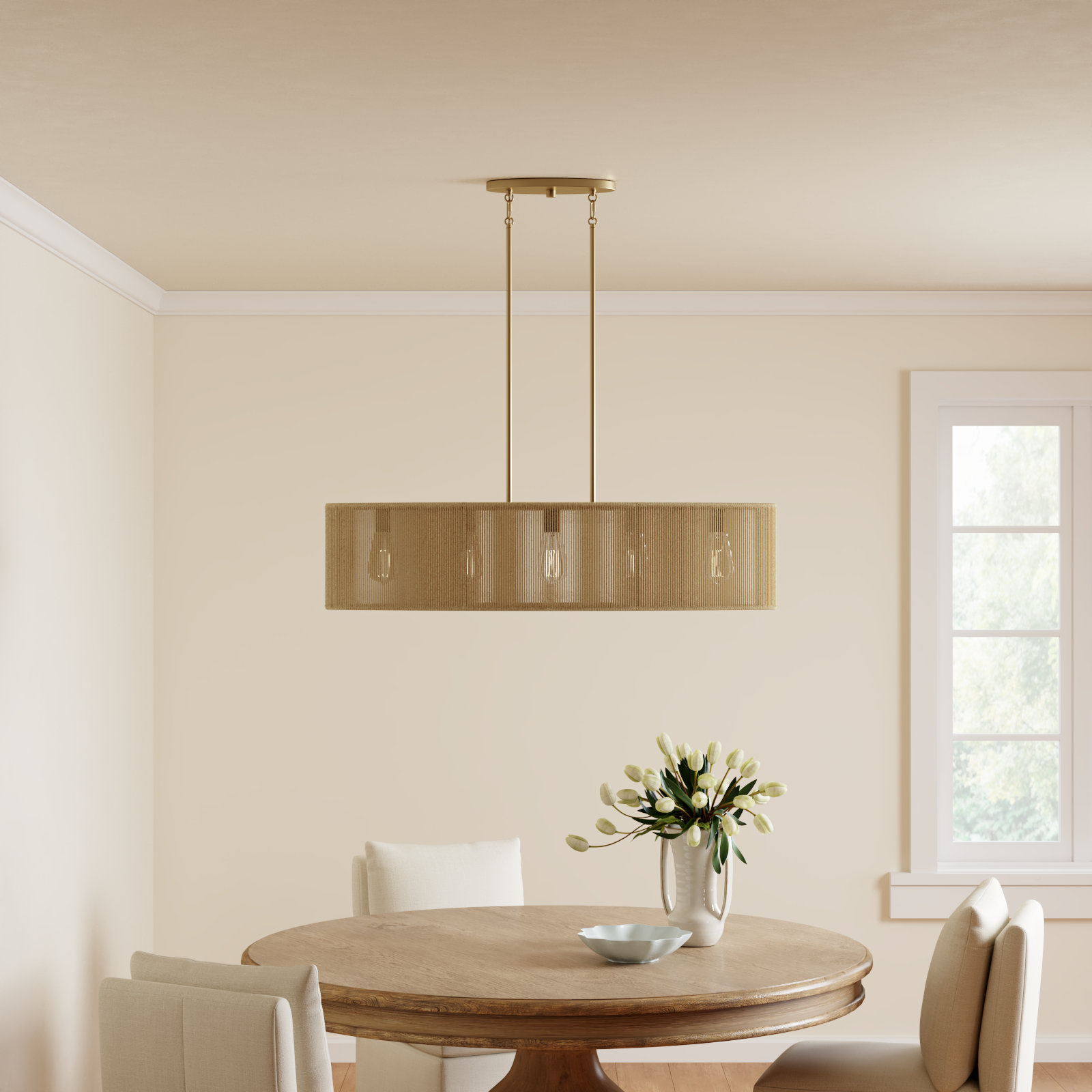 Jonah 5 - Light Dimmable Kitchen Island Chandelier