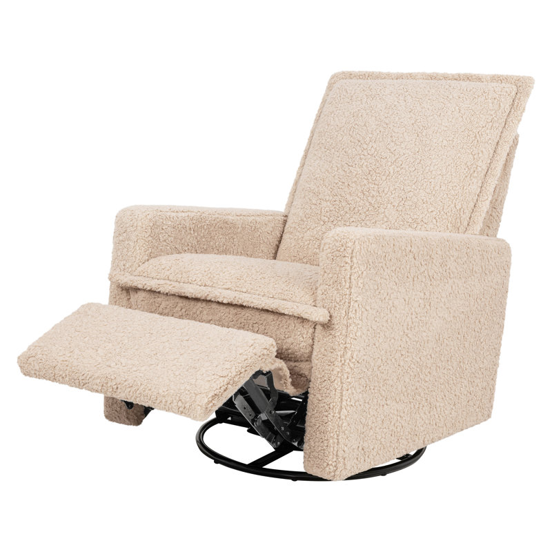 Cali Flange Recliner and Swivel Glider, Chai