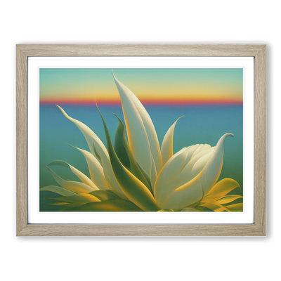 Timeless Tropical Flowers - Single Picture Frame Painting