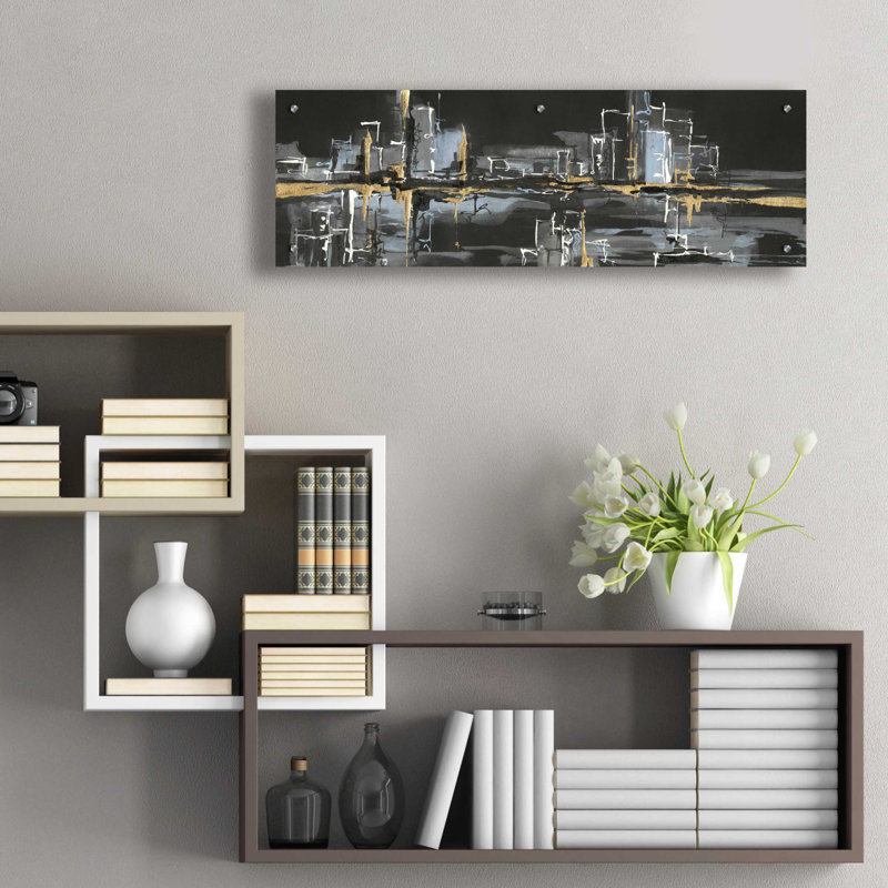 «Urban Gold II» par Chris Paschke, H 12 po x l 36 po