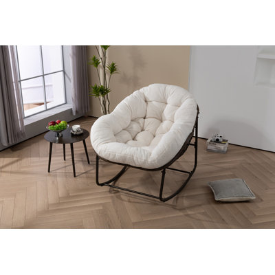 Chaise d'extérieur en acier thermolaqué