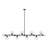 17-Light Dimmable Modern Chandelier Bubble Chandelier Linear Chandelier For Dinning Room