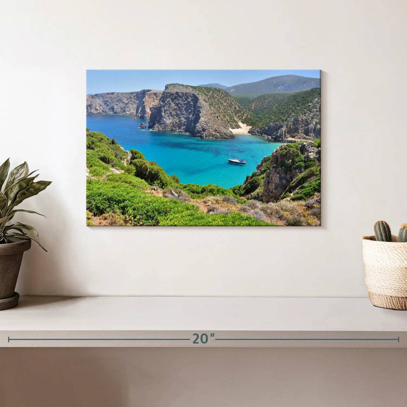 Gillard Sardinia, plage d'Alghero, H 8 po x l 12 po