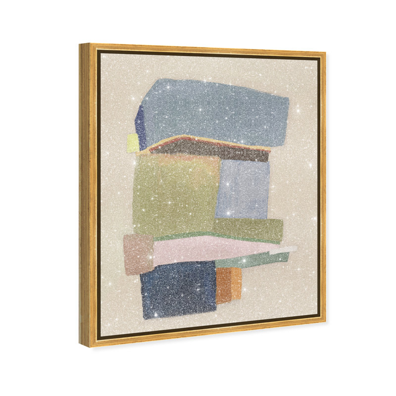 Point Of View Print by Oliver Gal, 37"H x 46"W, Gold Floater Frame