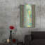 Art mural en métal luxueux «Peacock B» par Jean Plout, 24 po x 36 po-1353148118