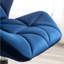Chaise de bureau pivotante et capitonnée-132998156