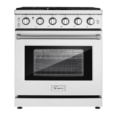 Empava 30" 4.5 Cubic Feet Free Standing Range