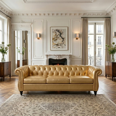 Sofa Seater Chesterfield Sofa, Sofa Set,