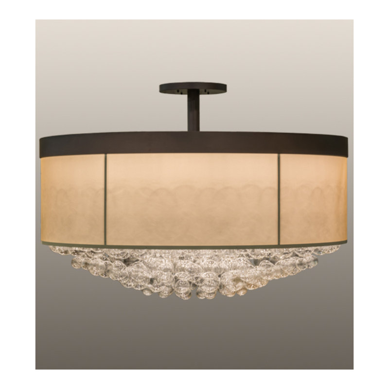 Cilindro 15 - Light Semi Flush Mount