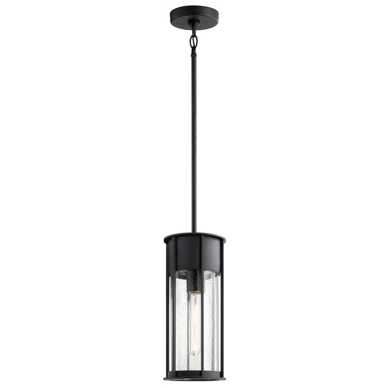 Arvel Outdoor Pendant, Black