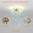 Momin 5-Light Sputnik Firework Flush Mount