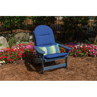 Arns Sunbrella Outdoor 49"" Adirondack Chair Cushion -  Wade LoganÂ®, D9AE1311DC4744AE85698D937E5E22E7