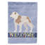 Polyester 2 côtés 40 x 28 po welcome drapeau maison-73943313
