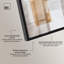 Ensemble de planches emboîtables, impression sous cadre-vitrine, ensemble d'art abstrait bohème par Art Remedy, cadre noir, 10 x 15-1607410323-1607410334