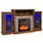 59'' W Fireplace TV Stand w/LED Lights & Smart APP Control, Entertainment Center w/18" Electric Fireplace-155663834