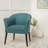 Babette 25" W Solid Wood Frame Mid-Century Modern Barrel Chair-61916166