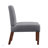 Fabric Accent Chair Set Of 2 With Round Wood Table