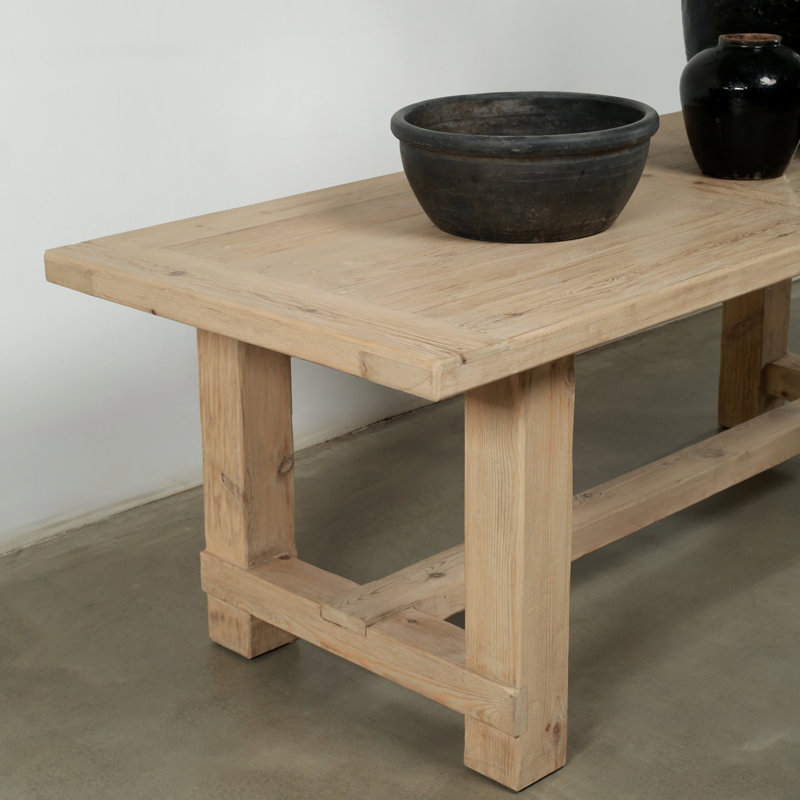 Ramlal Pine Wood Dining Table