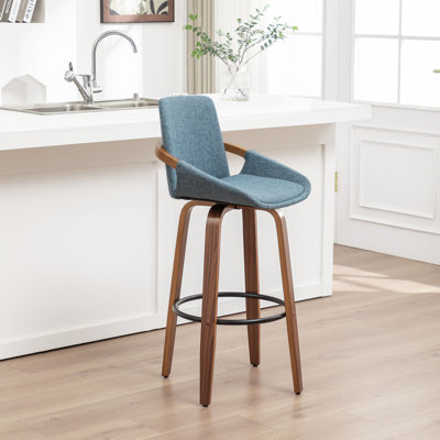 Swivel Upholstered Counter Stool