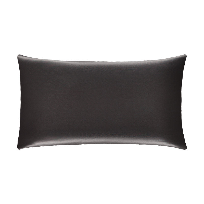 Housse de coussin rectangulaire, Noir