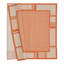Tapis orange à motif géométrique Kazen-1140208274