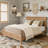 Modern Solid Wood Platform Bed-2011134576-2011134577