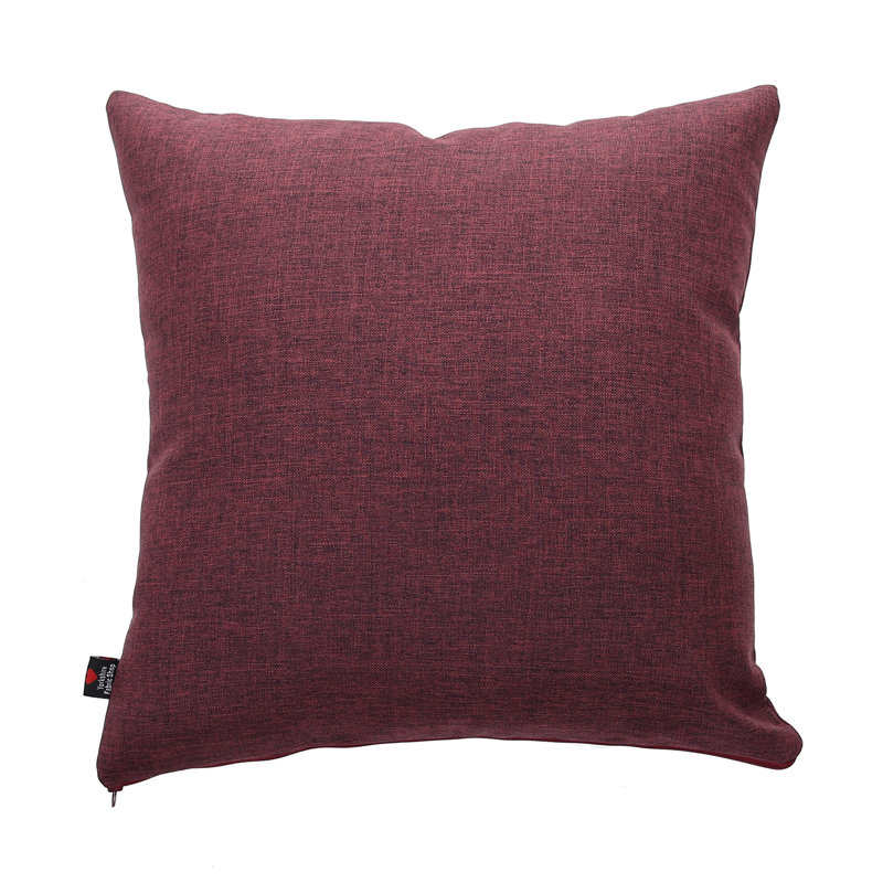 Millet Square Cushion, 43 x 43cm, Wine