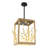 4 -Light Lantern Square / Rectangle Chandelier