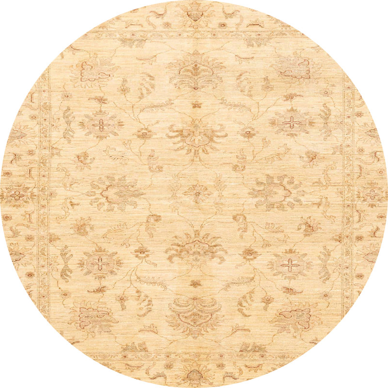 Tapis abstrait moderne 3394, Rond 3 pi