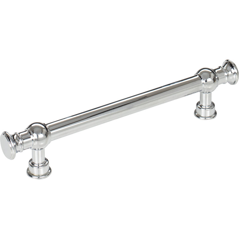 Clarence 5 1/16" Center to Center Bar Pull, Polished Chrome