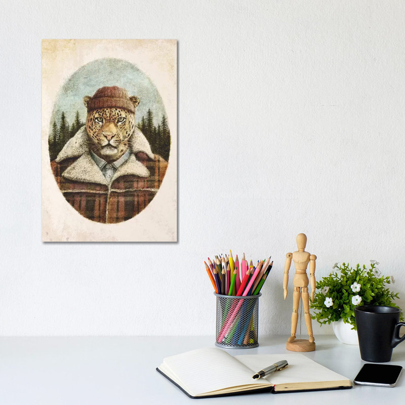 Lumberjack II by Mike Koubou - Wrapped Canvas Print, 20.32 cm H x 30.48 cm W