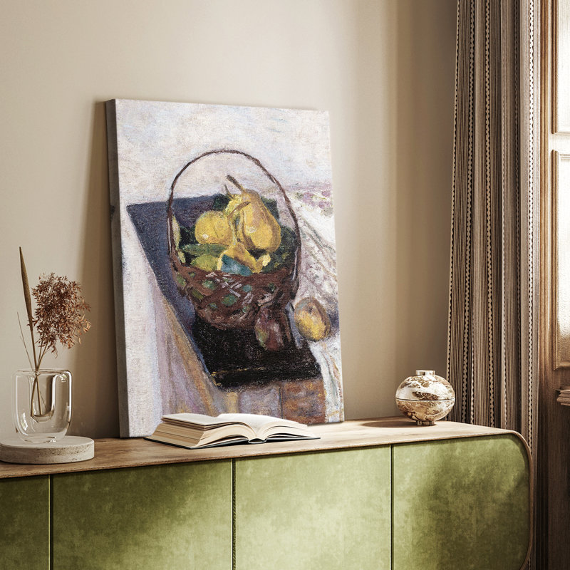 Imprimé floral rétro CCL - galerie Cavas sur mesure, H 18 po x l 12 po