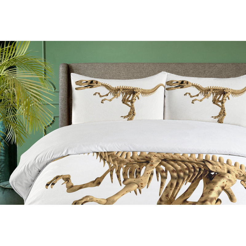 Ensemble de housse de couette dinosaur, Simple