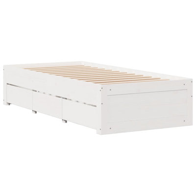 Albertin Solid Wood Storage Bed