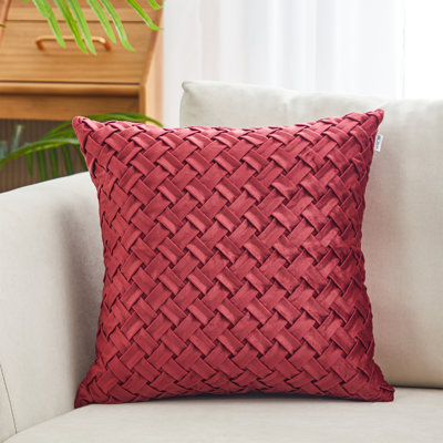 Housse de coussin Velvet Weave