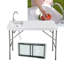 Table de découpe pliante pour poisson