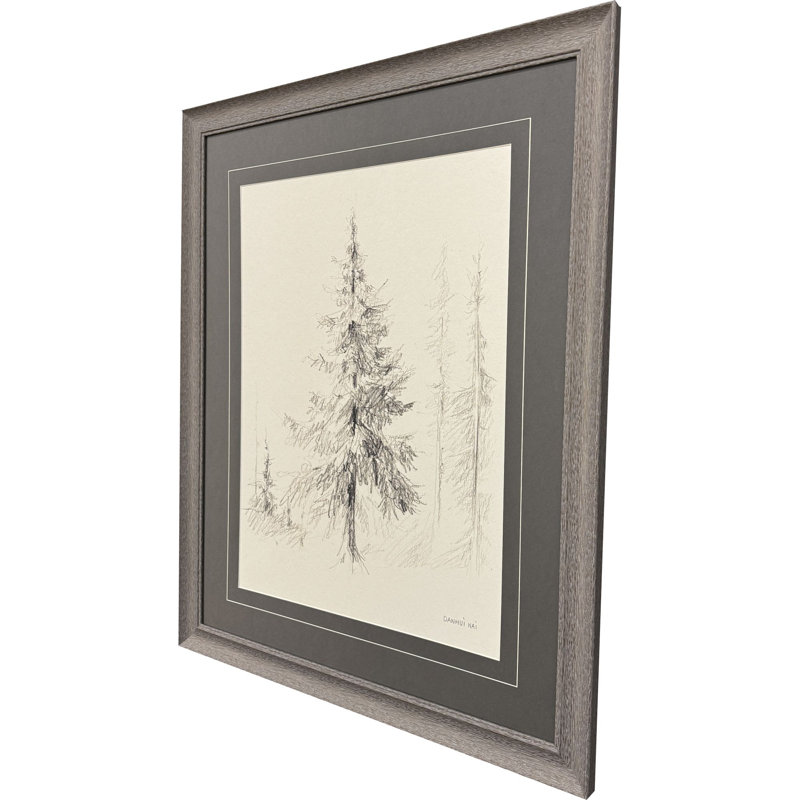 «Elegant Pine II», art encadré