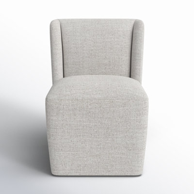 Ardeth Polyester Blend Side Chair With Caster