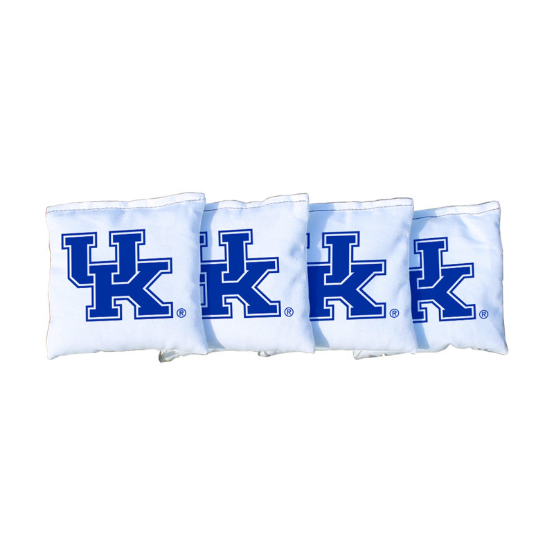Wildcats de l'Université Victory de Tailgate | Sacs de cornhole remplis de maïs blanc, Wildcats de l'Université du Kentucky