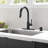 Trask Pull Down Single Handle Kitchen Faucet with MagnaTite Docking Technology and Soap Dispenser