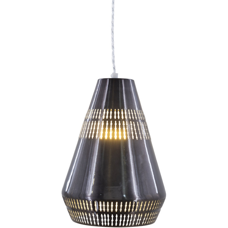 Luminaire suspendu conique à 1 lumière Chilmark
