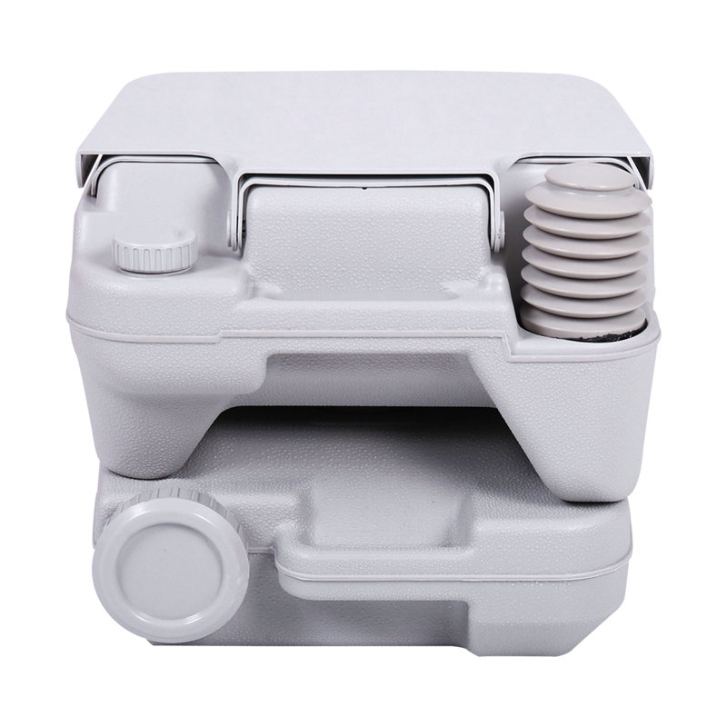 Toilette ronde portative 3 gallons pour le camping