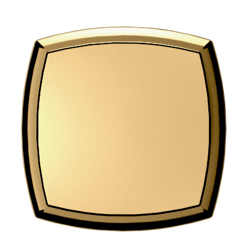 4453 Severin Fayerman A Knob, Polished Brass
