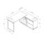 Bureau en forme de L-727121579