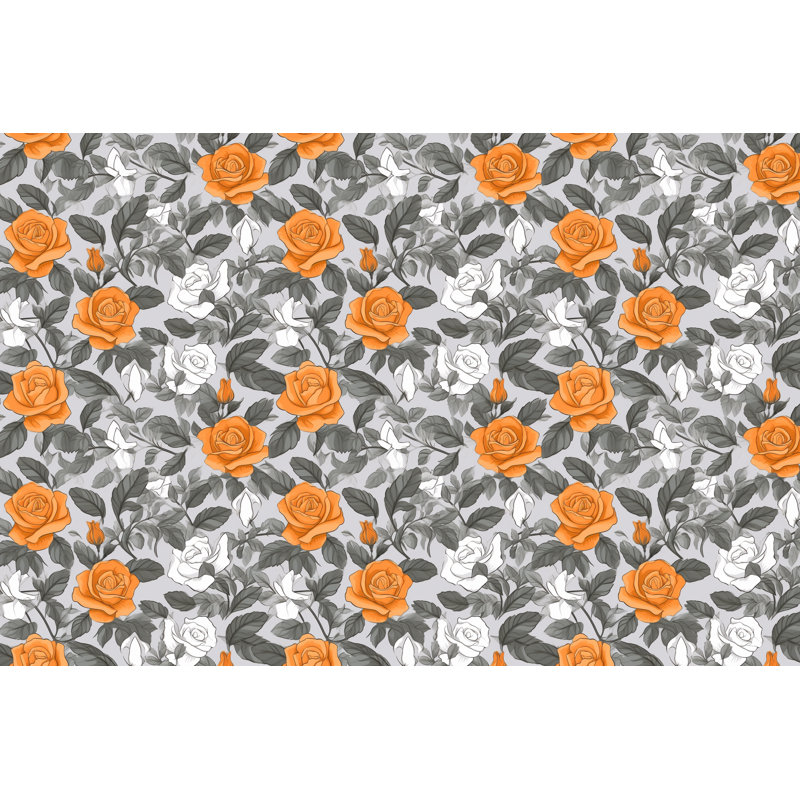 Rideau de douche Floral, H 73 po x l 70 po